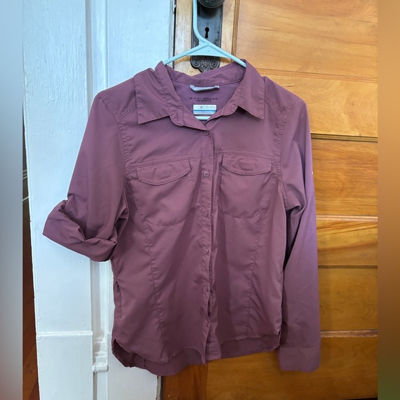 Columbia Omni-shade button down SPF shirt - Picture 4 of 6